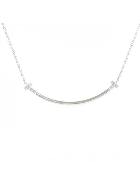 Tiffany & Co. Jewelry - Tiffany & Co T Smile Small Necklace